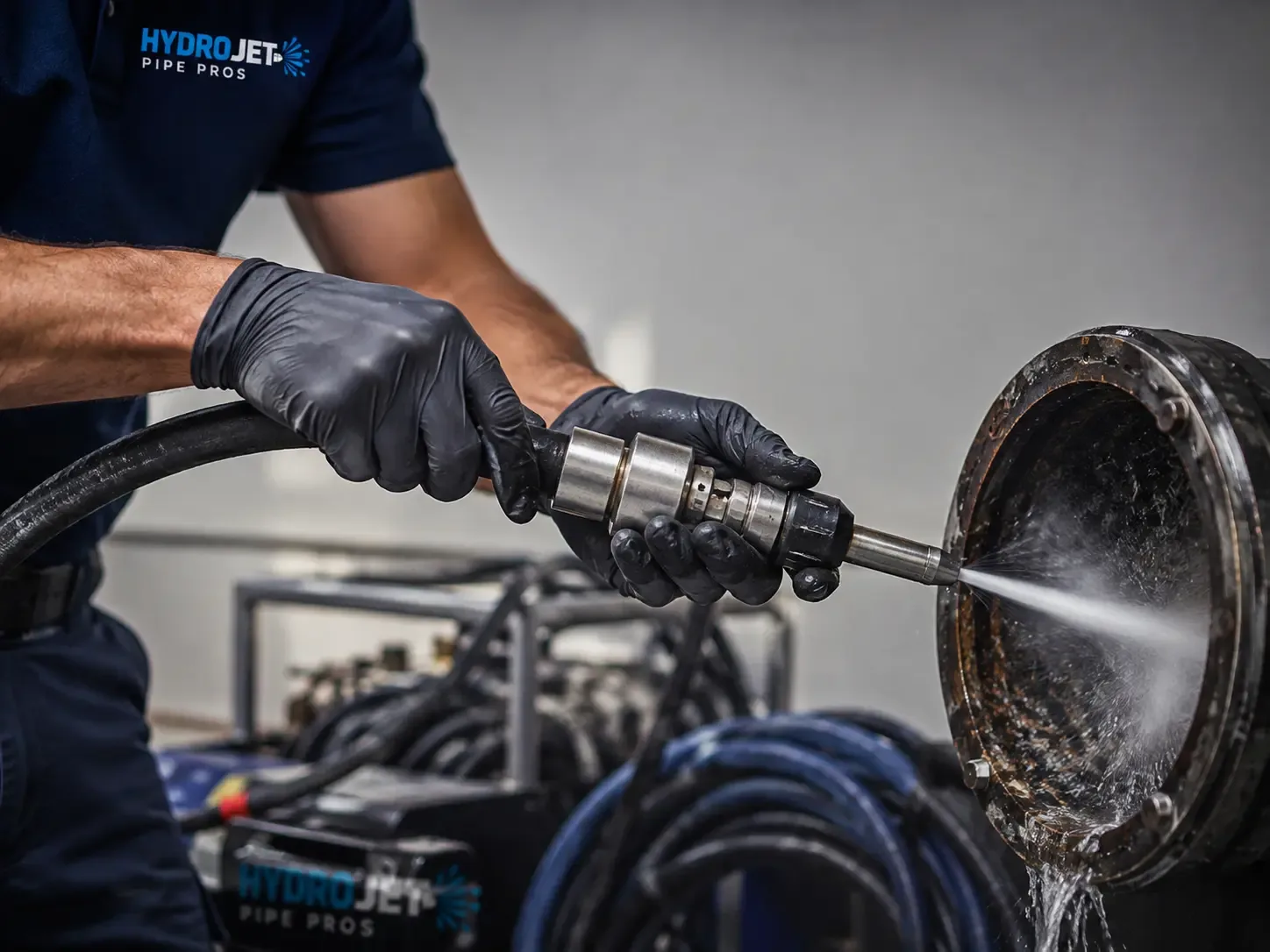 Hydro Jet Pipe Descaling in West Columbia, TX